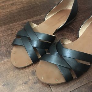 Madewell 9 never worn Thea flats nwot